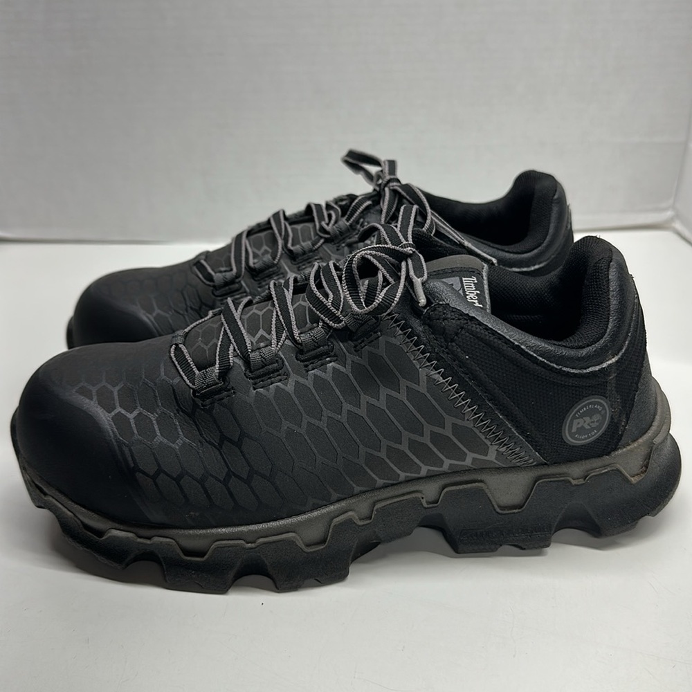 Timberland Pro Work Shoe Powertrain Sport Safety Toe Anti Fatigue Sneaker Mens 7